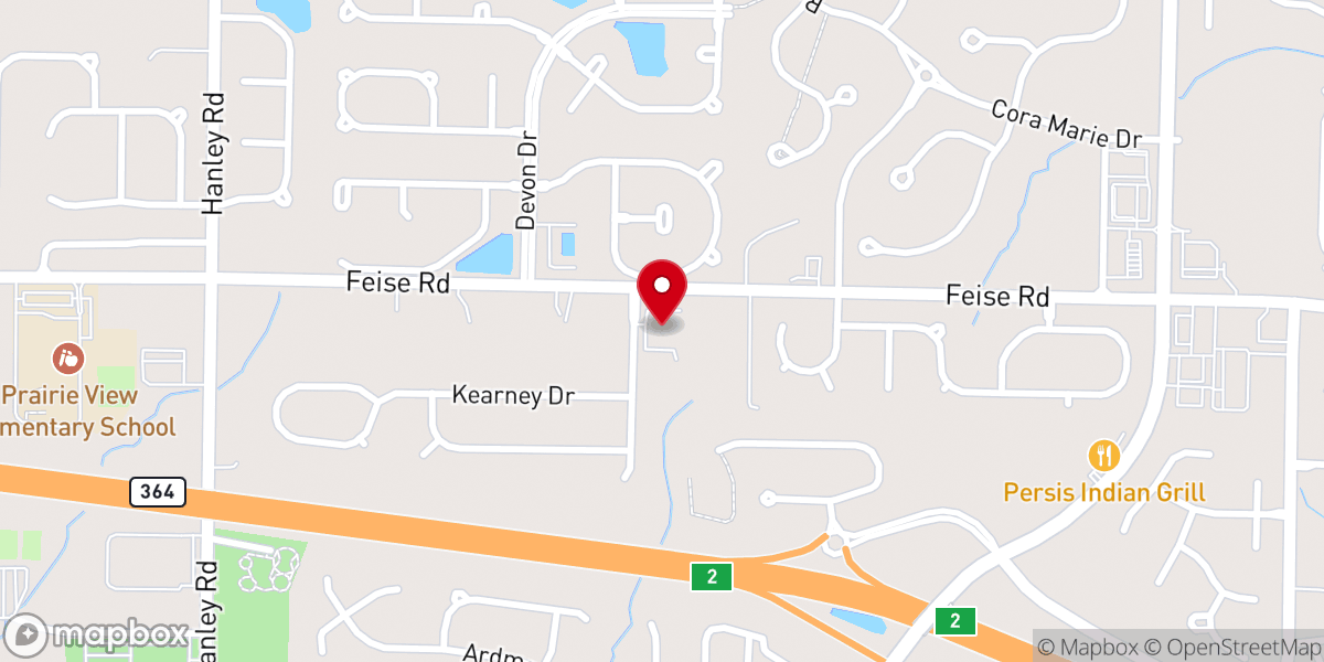 Map showing location of Connection Community Church
