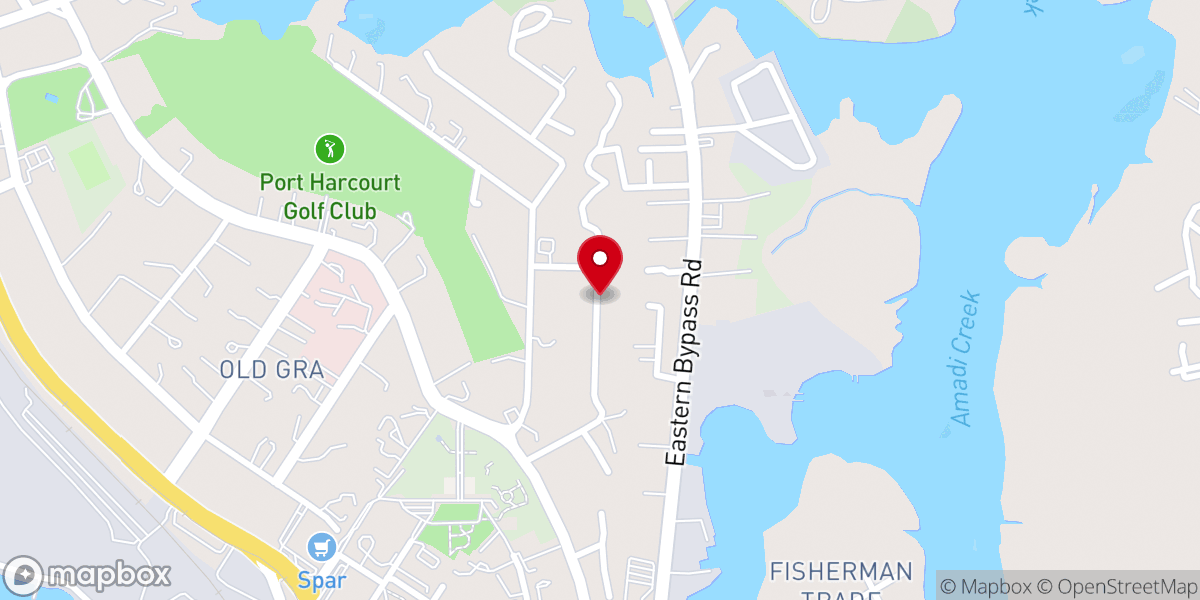 Map showing location of Christ the Baptist Church