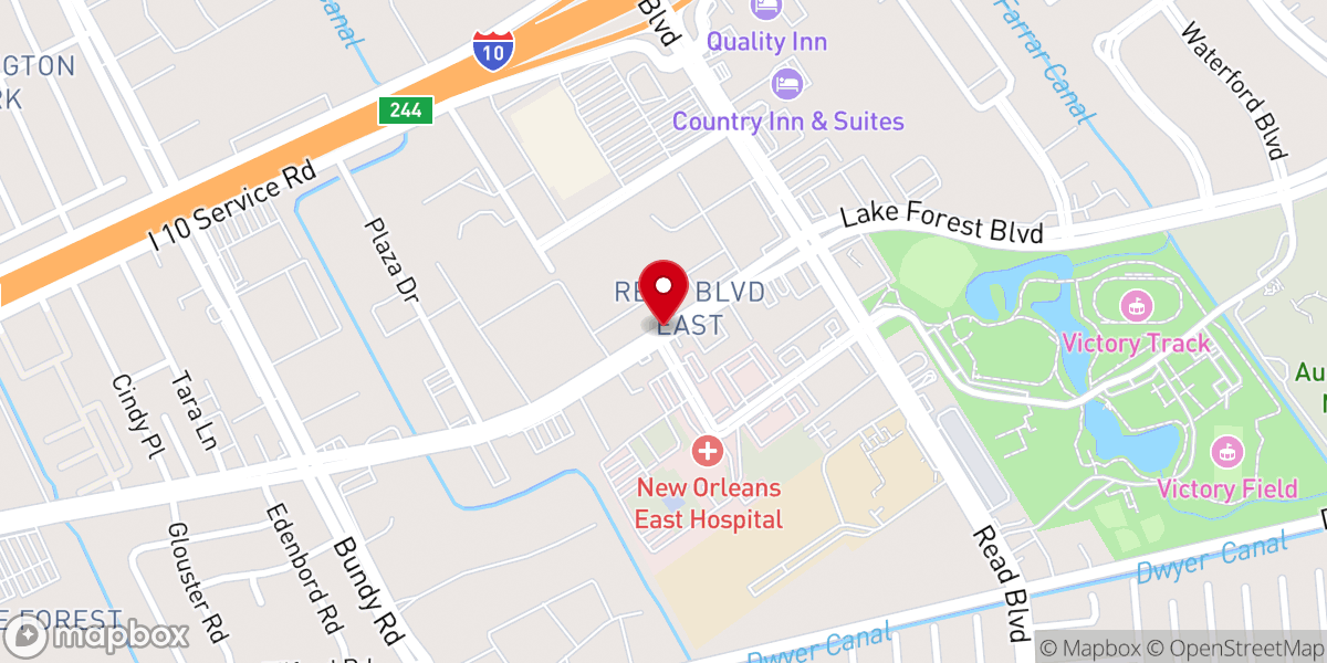 Map showing location of Upperroom Bible Church