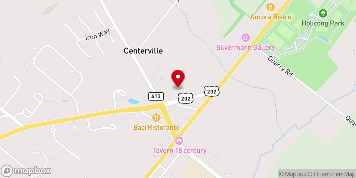 Map showing location of Family of God Lutheran Church