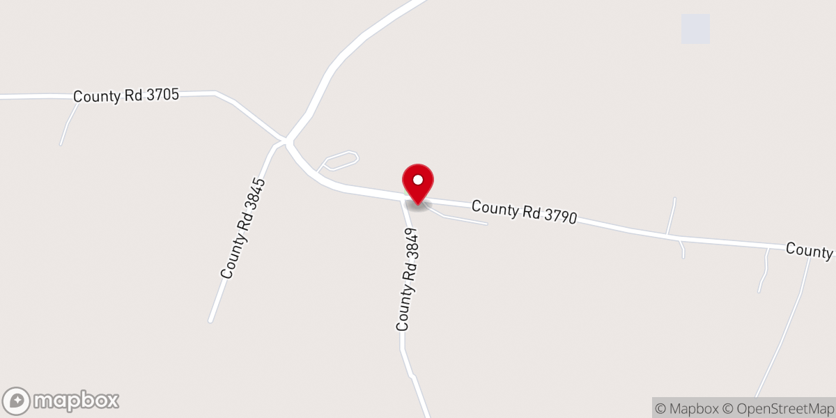 Map showing location of Willow Grove Community Church