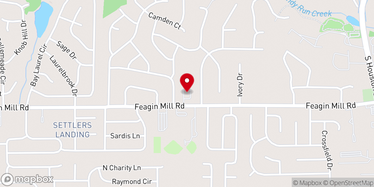 Map showing location of Centerpoint Life Groups and Student Center