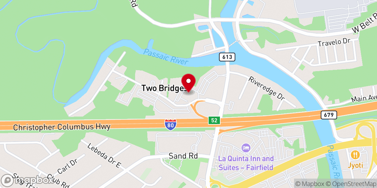 Map showing location of NJ Gospel Mission Church