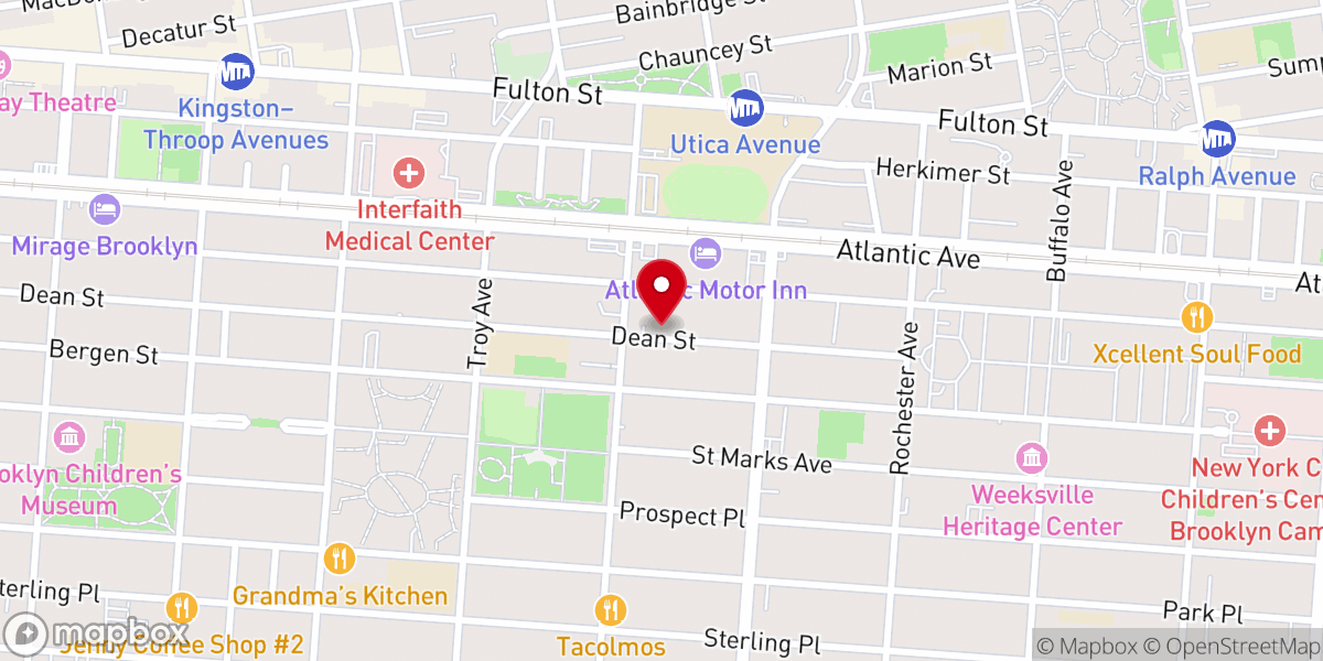 Map showing location of Jesus Christ in Action Evangelical Assembly Intl Ministries Inc
