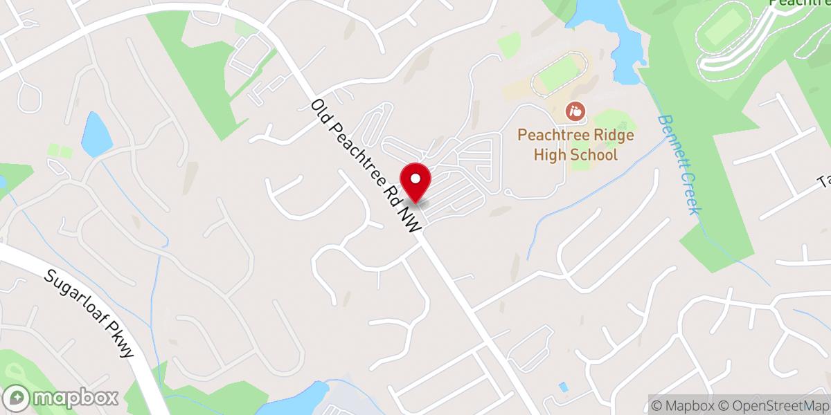 Map showing location of Grace & Purpose Church