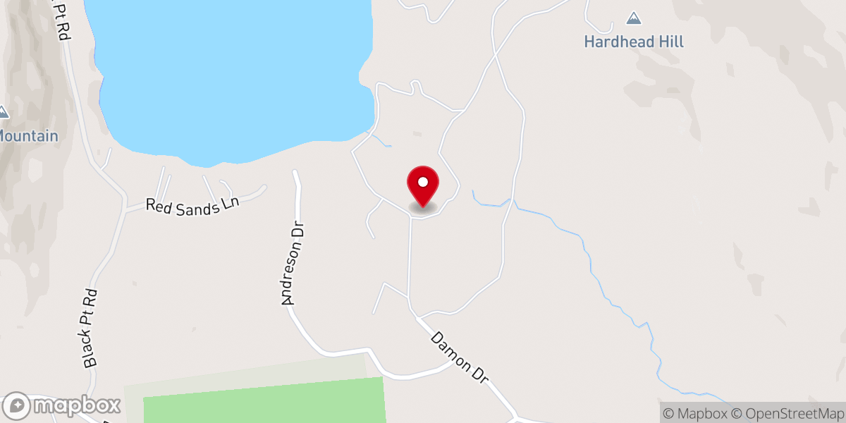 Map showing location of Christian Camps and Conferences -maine Inc