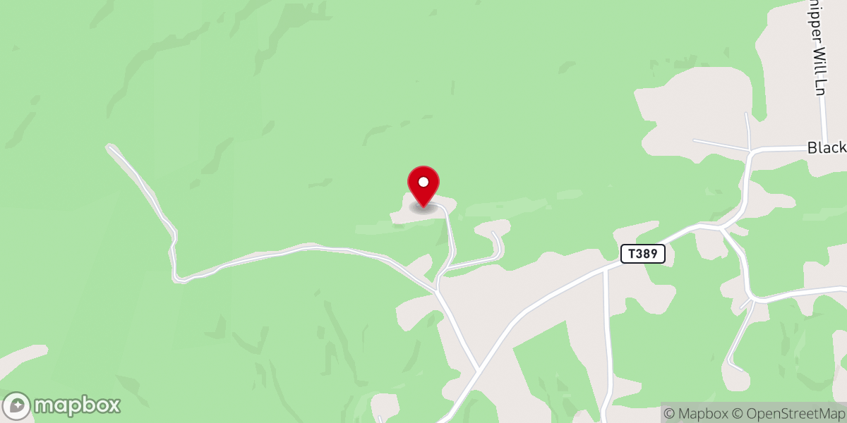 Map showing location of Crystal Springs Retreat