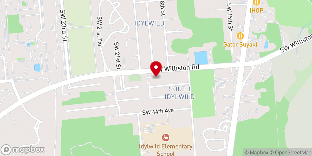 Map showing location of Anointing of the Holy Spirit Ministry