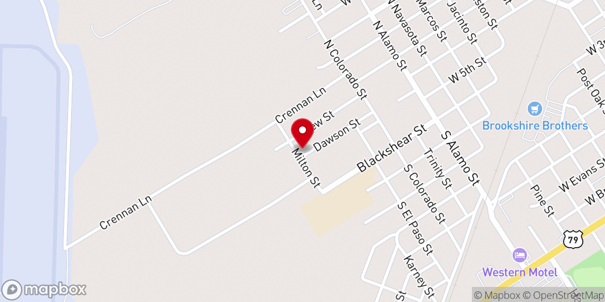 Map showing location of Teal Center - Church on the Hill