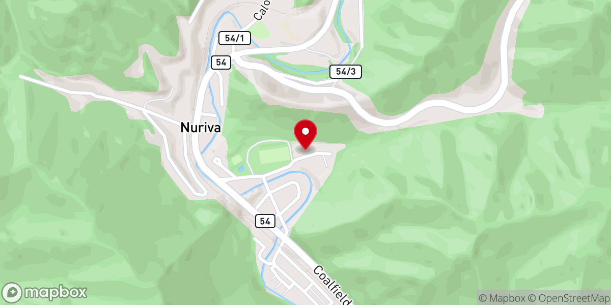 Map showing location of Saint Johns Church
