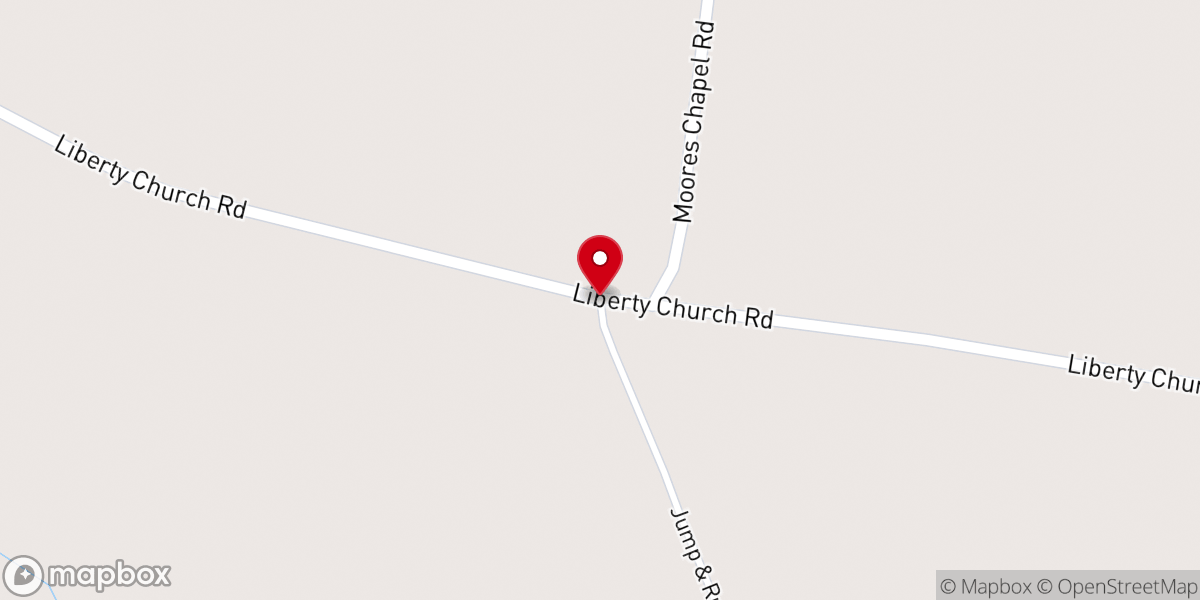 Map showing location of Snell Jump N Run Farm