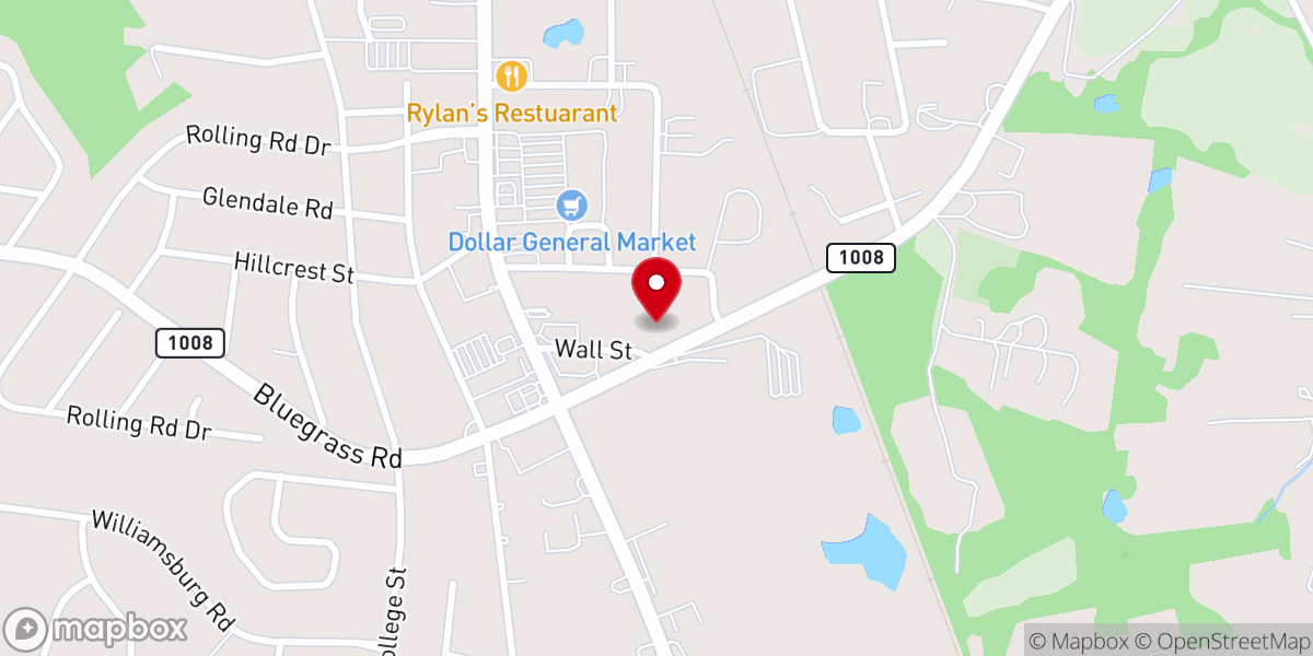 Map showing location of Restoration Church Franklin
