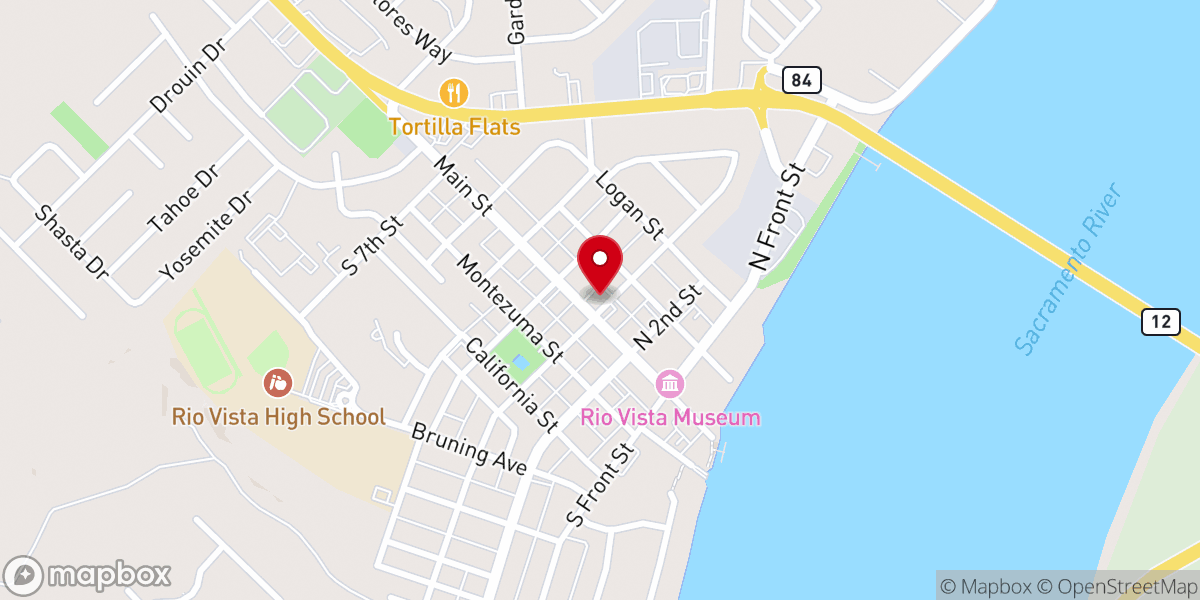Map showing location of Windborn Church
