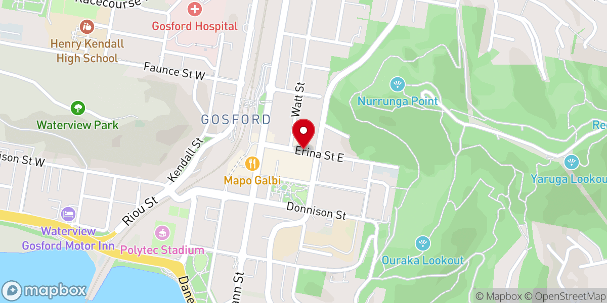 Map showing location of Liberty Family Church
