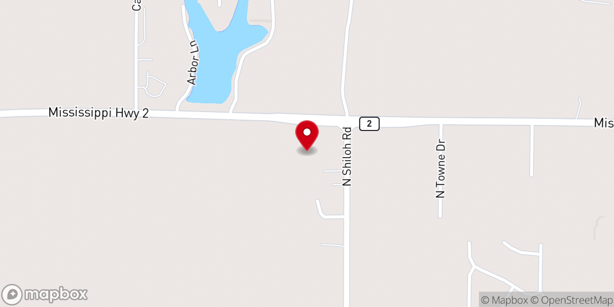 Map showing location of St Paul's Episcopal Church