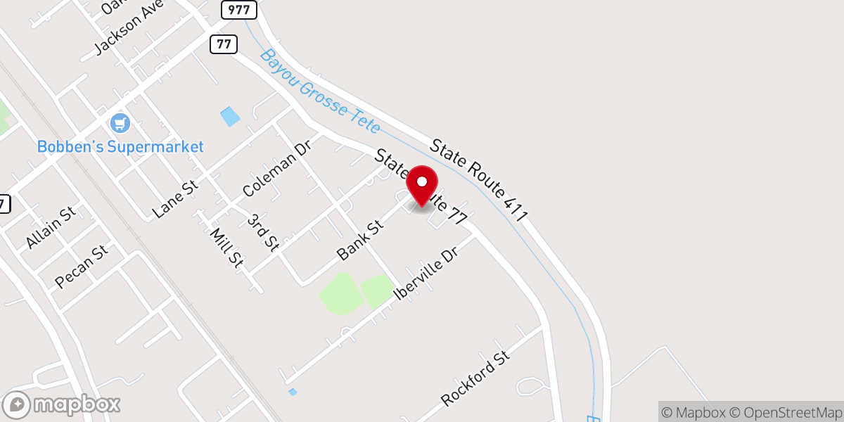 Map showing location of Immaculate Heart of Mary