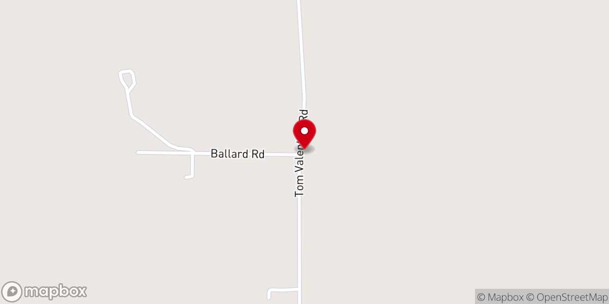 Map showing location of Mt Zion MB Church