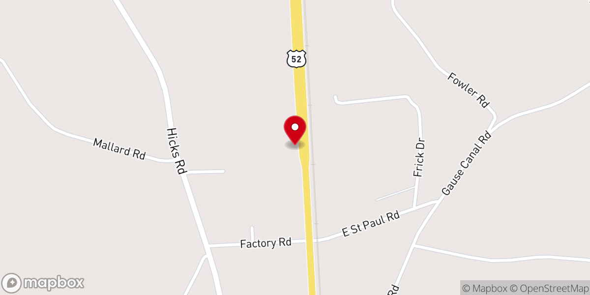 Map showing location of Grace & Glory Ministries
