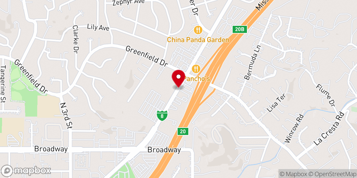 Map showing location of United Methodist Church