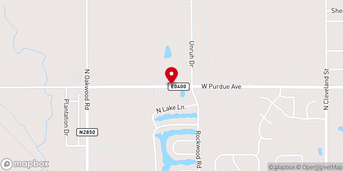 Map showing location of Willow View United Methodist Church