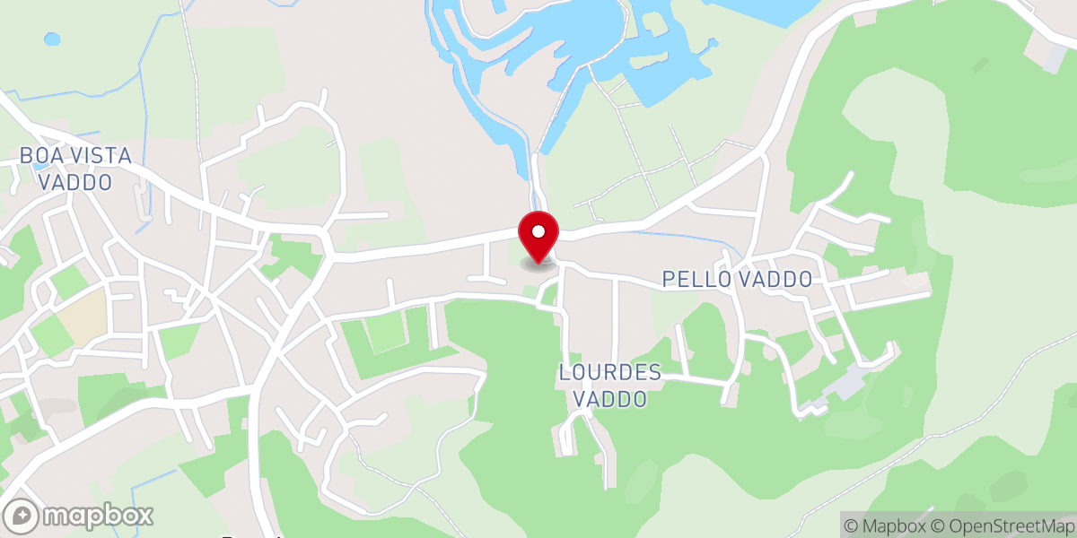 Map showing location of St. Elizabeth's Catholic Church