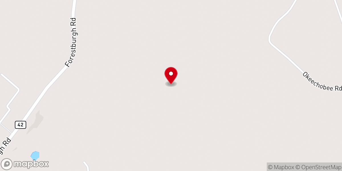 Map showing location of Christian Family Altar