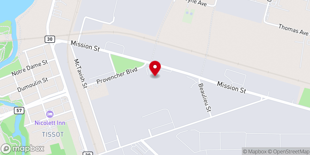 Map showing location of Carfair
