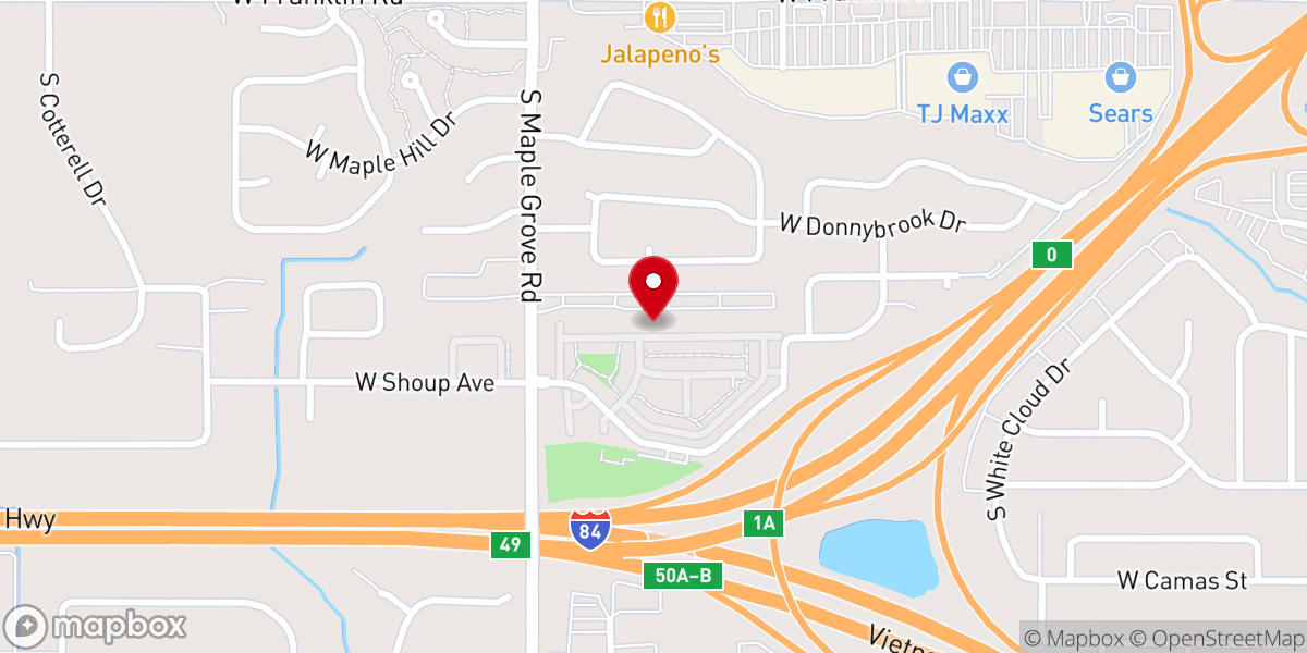 Map showing location of Ipul Boise Idaho Inc