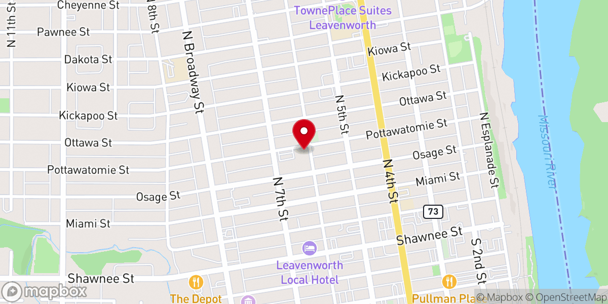 Map showing location of Independent Missionary Baptist