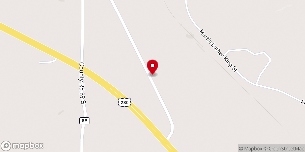 Map showing location of House of Restoration Pentecostal Inc