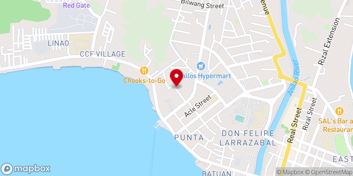 Map showing location of Emmanuel Fundamental Bapt. Church