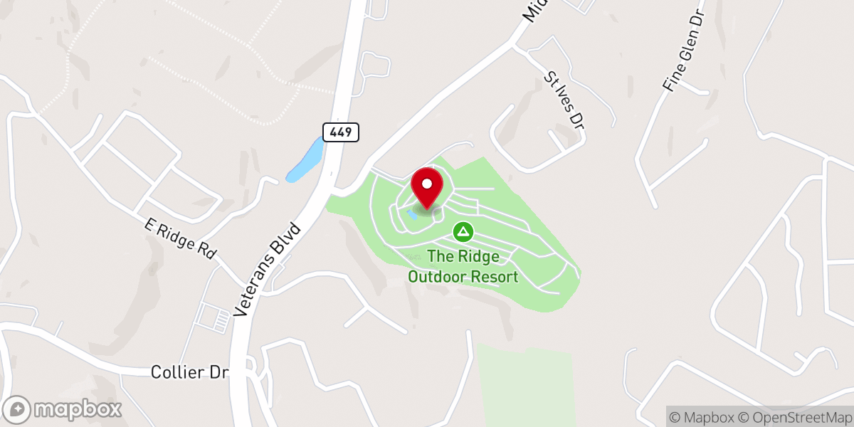 Map showing location of Connect Church
