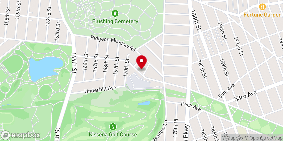 Map showing location of Annunciation of the Blessed Virgin Mary