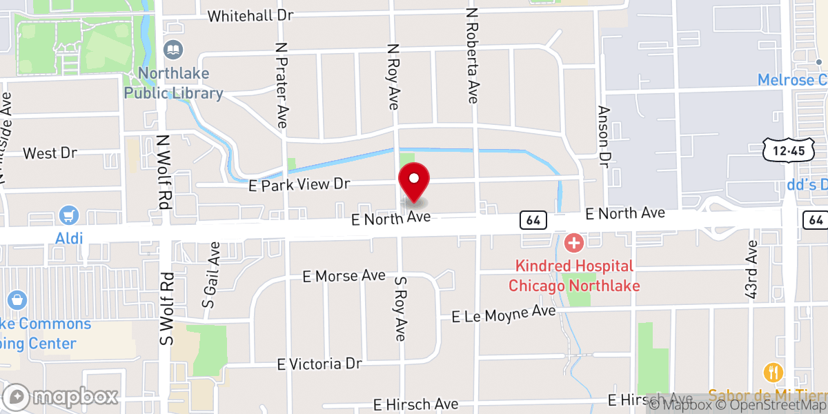 Map showing location of Saint John the Baptist Melkite Catholic Church