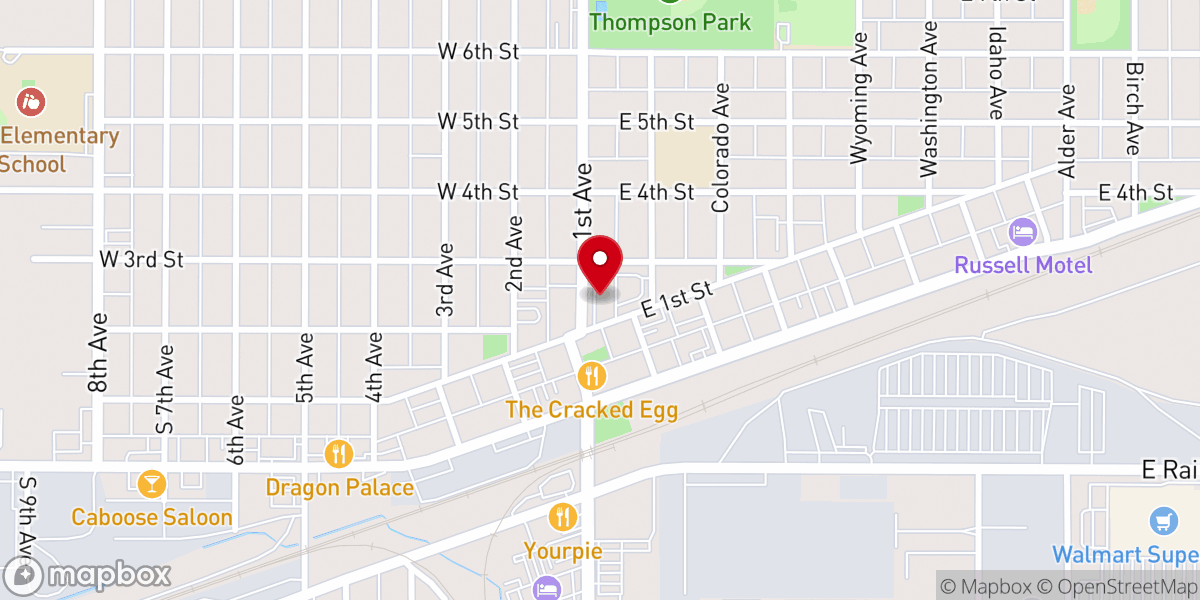 Map showing location of The Vine and Branches International