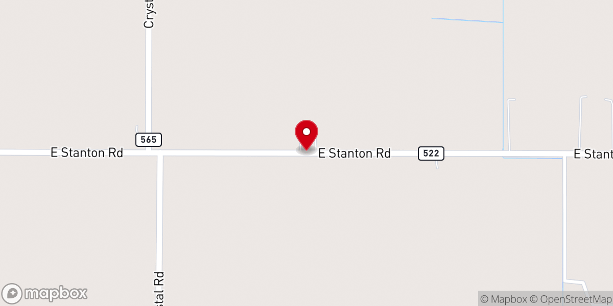 Map showing location of The Living Word Bible Church