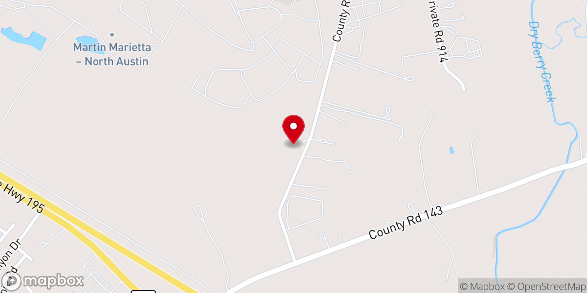 Map showing location of Strickland Grove Church of Christ