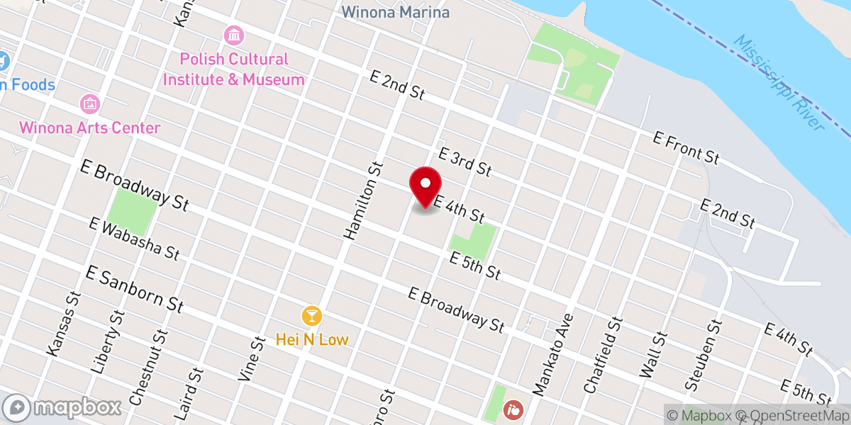 Map showing location of St Stanislaus Basilica