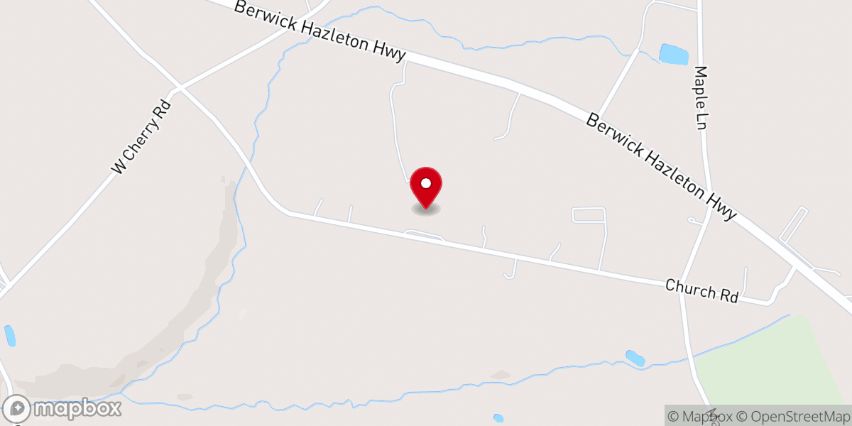 Map showing location of Mt. Zion