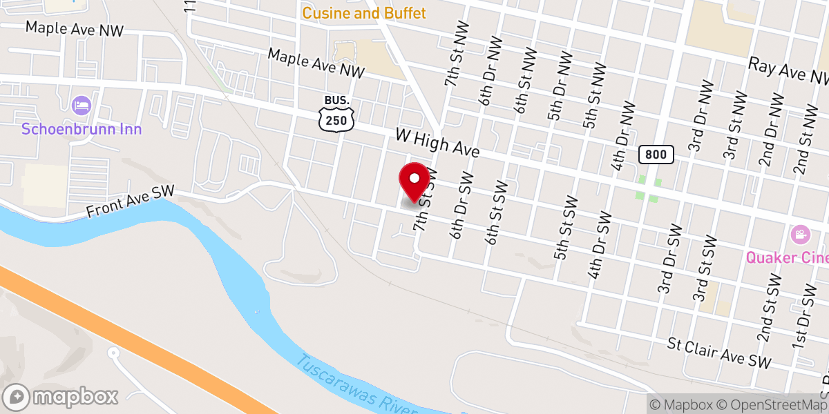 Map showing location of Kurios Church