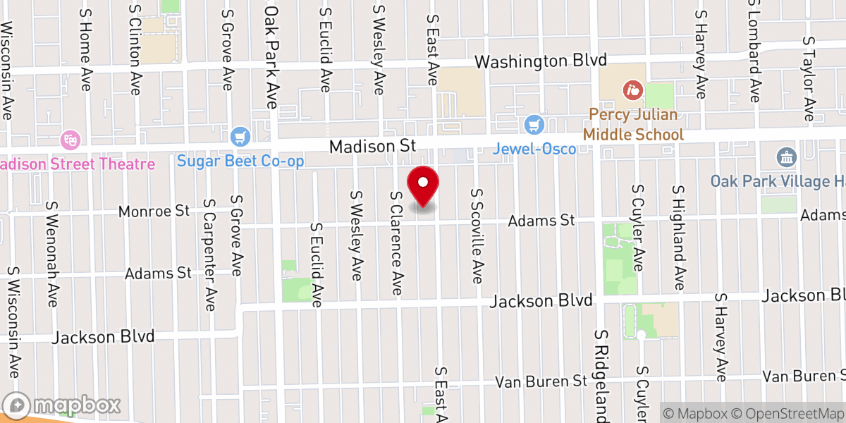 Map showing location of Saint Christopher Episcopal Church