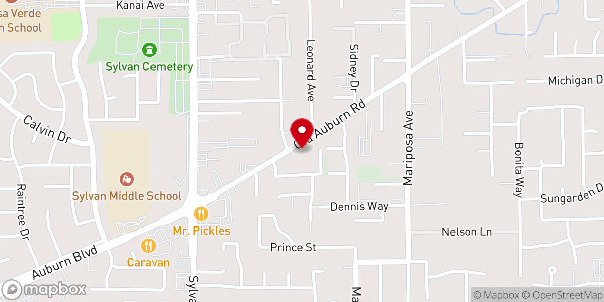 Map showing location of GraceHill Church