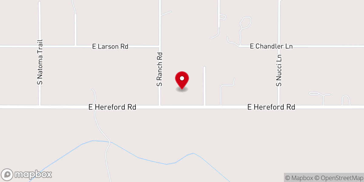 Map showing location of Sierra Springs Church