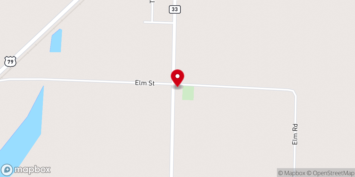 Map showing location of St Paul's Baptist Church