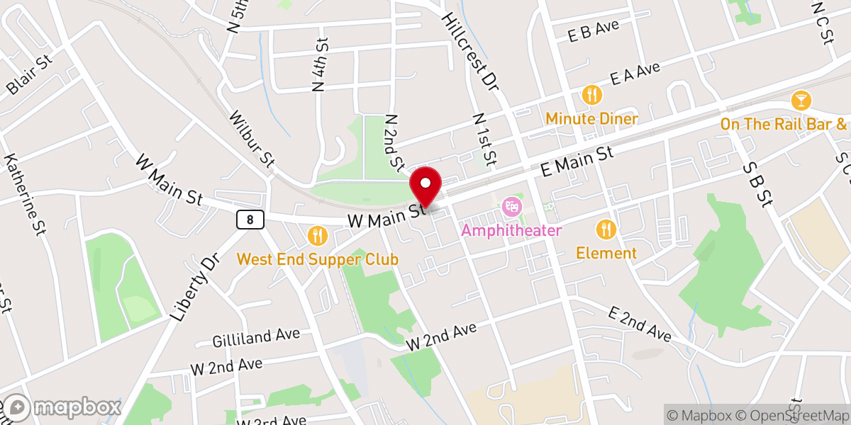 Map showing location of Beech Springs Church Easley