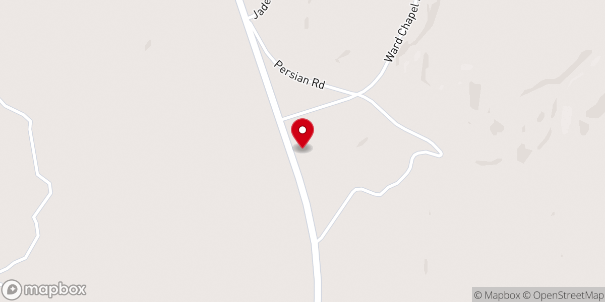 Map showing location of Cooper Mission Christian Methodist Episcopal Church