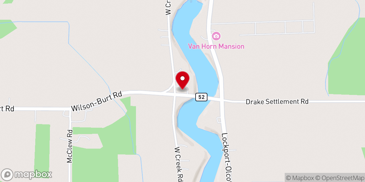 Map showing location of St. Andrews United Church