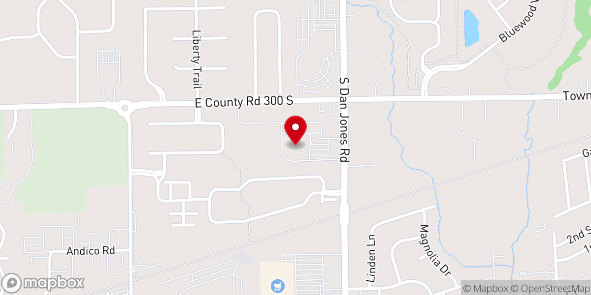 Map showing location of Plainfield Bible Church