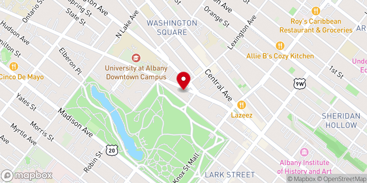 Map showing location of Christian Restoration Ministries Saratoga Springs Inc