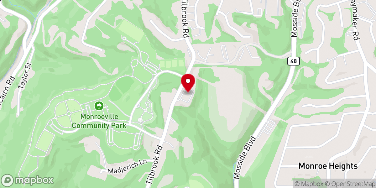 Map showing location of Reclamation Community Center
